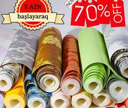 Avropa divar kağızları – Tikinti materialları – ucuztap.az