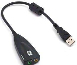 USB External Sound Card with Cable