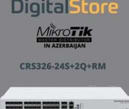 MikroTik CRS326-24S+2Q+RM – Kompüter aksesuarları – ucuztap.az