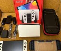 Nintendo Switch Oled + 256GB Sand Disk – Oyunlar, pultlar və proqramlar – ucuztap.az