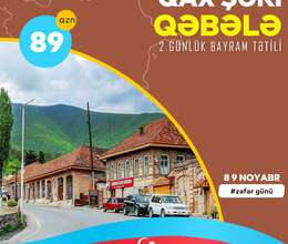 Qax Şəki Qəbələ Bayram Turu – Səyahət – ucuztap.az
