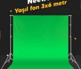Neewer yaşıl fon pərdə – Foto texnika – ucuztap.az
