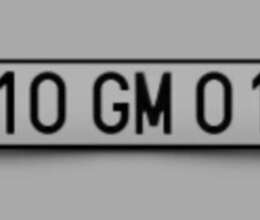 Avtomobil qeydiyyat nişanı - 10-GM-017 – Ehtiyat hissələri – ucuztap.az