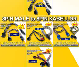 Kabel 8pin Male for Modular PSU