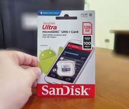 Yaddaş kartı Sandisk Ultra 128 GB Klass 10 