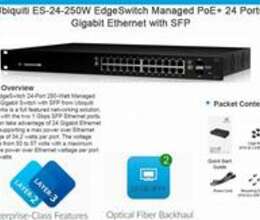 Ubiquiti EdgeSwitch 24 250W (ES-24-250W) – Kompüter aksesuarları – ucuztap.az