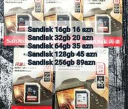 SD kart Sandisk – Kompüter aksesuarları – ucuztap.az