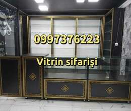 Salon vitrini sifarişi – Mebel yığılması və təmiri – ucuztap.az