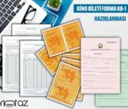 Kino bileti f.№KB-1 – Reklam və dizayn – ucuztap.az