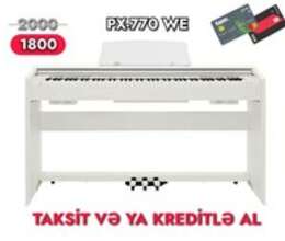 Elektro piano Casio PX-770 WE Privia – Musiqi alətləri – ucuztap.az