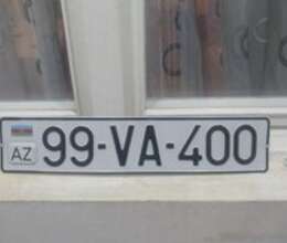Avtomobil qeydiyyat nişanı - 99-VA-400 – Ehtiyat hissələri – ucuztap.az