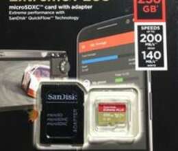 Mikro kart SanDisk Extreme Plus 256GB – Kompüter aksesuarları – ucuztap.az