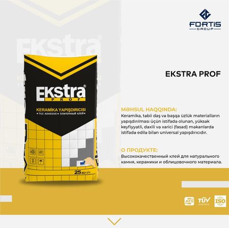 Extra Mata 25kq – Tikinti materialları – Bakı – ucuztap.az