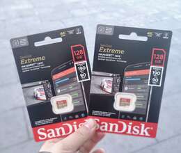 Sandisk Extreme Mikro Sd kart Klass10 Yaddaş Kartı 128 Gb 