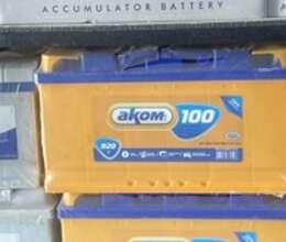 Akkumulyator Akom 100ah – Ehtiyat hissələri – ucuztap.az