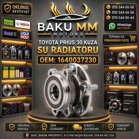 Toyota Auris / Corolla / Prius 30 Qabaq Stupitsa Podşipniki - MM Motors – Bakı – ucuztap.az