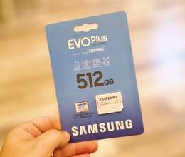 Yaddaş kartı Samsung Evo Plus 512 GB Class10 U-3