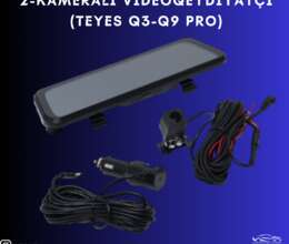 2-kameralı videoqeydiyyatçı (TEYES Q3-Q9 Pro)