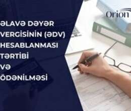 ƏDV vergi hesabatı – Mühasibat xidmətləri – ucuztap.az