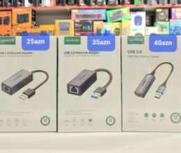 Network adapter Ugreen – Kompüter aksesuarları – ucuztap.az