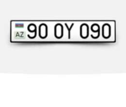 Avtomobil qeydiyyat nişanı 90-OY-090 – Ehtiyat hissələri – ucuztap.az