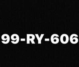 Avtomobil qeydiyyat nişanı - 99-RY-606 – Ehtiyat hissələri – ucuztap.az