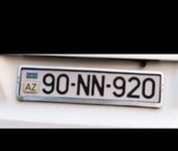 Avtomobil qeydiyyat nişanı - 90-NN-920 – Ehtiyat hissələri – ucuztap.az