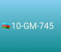 Avtomobil qeydiyyat nişanı - 10-GM-745 – Ehtiyat hissələri – ucuztap.az