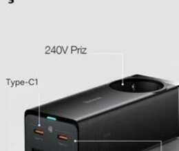 Baseus power strip 65W gan – Kompüter aksesuarları – ucuztap.az