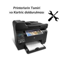 Printer təmiri və Kartiricin doldurulması