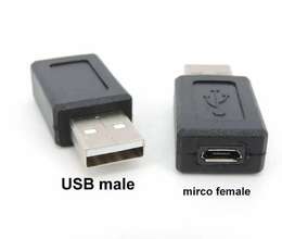 USB Male To Micro Female Convertor