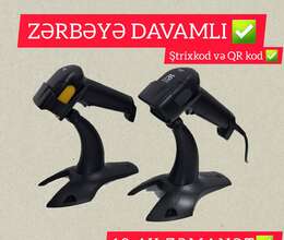Barkod Oxuyucu (Zərbəyə dözümlü)