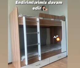 ikimərtəbəli çarpayı