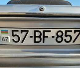 Avtomobil qeydiyyat nişanı - 57-BF-857 – Ehtiyat hissələri – ucuztap.az