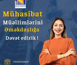 Mühasibat müəllimlərini əməkdaşlığa dəvət edirik – Təhsil və elm – ucuztap.az