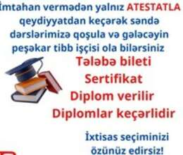 Tibb kursları – Hazırlıq kursları – ucuztap.az