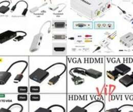 Mini display port HDMİ dvi vga konverter – Kompüter aksesuarları – ucuztap.az