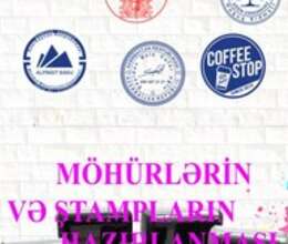 Möhür və ştapların hazırlanması – Xidmətlər – ucuztap.az