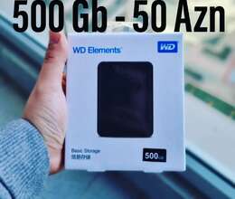 WD 500 Gb External Hard disk( HDD ) Usb 3.0