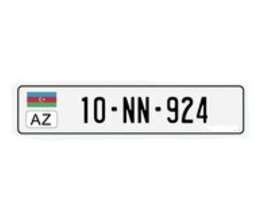 Avtomobil qeydiyyat nişanı - 10-NN-924 – Ehtiyat hissələri – ucuztap.az