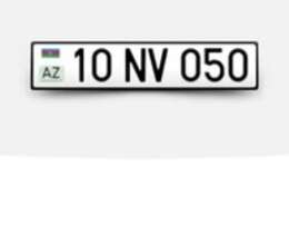 Avtomobil qeydiyyat nişanı - 10-NV-050 – Ehtiyat hissələri – ucuztap.az