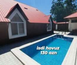 Həyət evi kirayə verilir, Qəbələ ş. – Villalar, bağ evləri – ucuztap.az