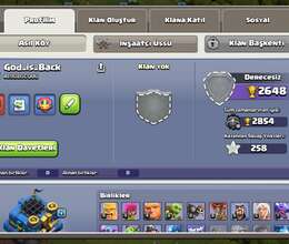 Clash of Clans hesabı