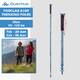 İskandinav gəzinti çubuqları (trekking poles stick)