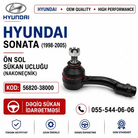 Hyundai Sonata 98-05 Nakoneçnik Ön Sol 56820-38000 | Hyundai Kia Ehtiyat Hisseleri – Ehtiyat hissələri – ucuztap.az