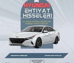 Hyundai Ehtiyat Hissələri