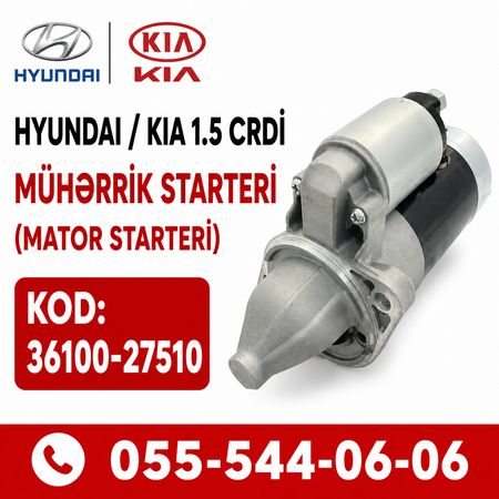 Starter Hyundai Matrix 1.5 Crdi Getz Accent 36100-27510 | Hyundai Kia Ehtiyat Hisseler – Bakı – ucuztap.az