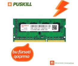 RAM puskill "8GB 1600 MHZ DDR3"