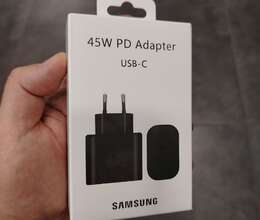 "Samsung Galaxy S24 Ultra 45 watt" adapteri