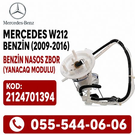 Mercedes W212 Benzin Nasos Zbor (2124701394) - Hyundai, Kia Və Digər Modellərə Ehtiyat Hissələri – Bakı – ucuztap.az